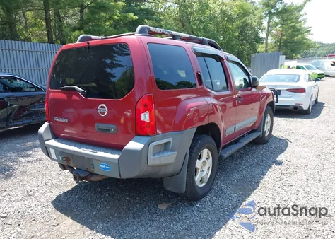 2006 Nissan Xterra S из США, поврежденный, VIN 5N1AN08W16C527062